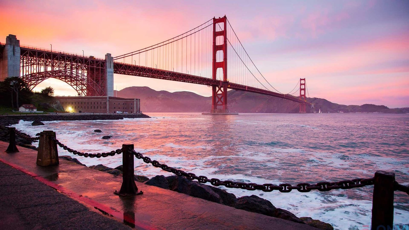 Golden Gate Bridge Blue Hour